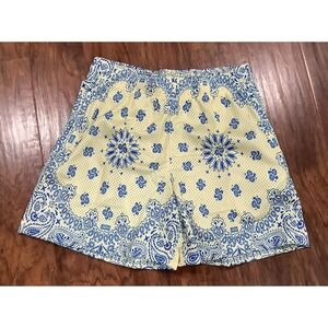 Bravest Studios Mesh Shorts L Blue Bandana Paisley